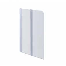 Шторка для ванны AQ DEL SBA 10015CH размер 1000*1500 мм поворотная универсальная